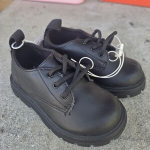 Classic Black Kids Shoes